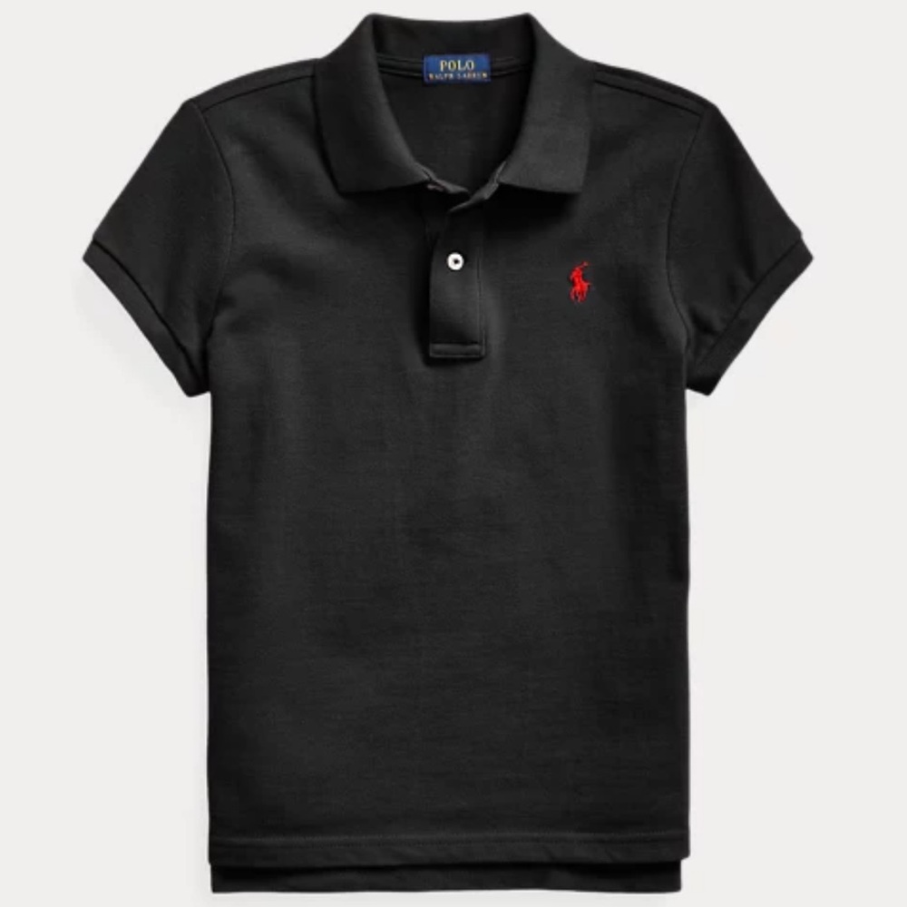 Polo Ralph Lauren Girls Shirt Black Size M (8-10)